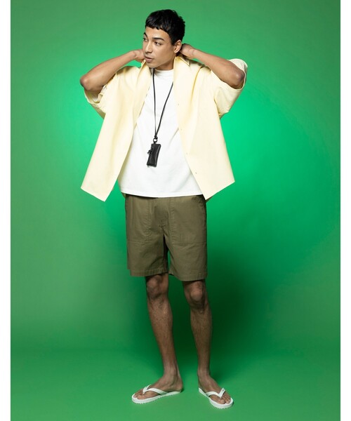 THE SHOP TK (ザ ショップ ティーケー )の「◆スーパービッグシルエットダンガリーシャツ(シャツ/ブラウス・メンズ・サックスブルー/イエロー系その他/グリーン系その他4/ホワイト系/ブルー系2・01/02/03/04)」の16枚目の写真