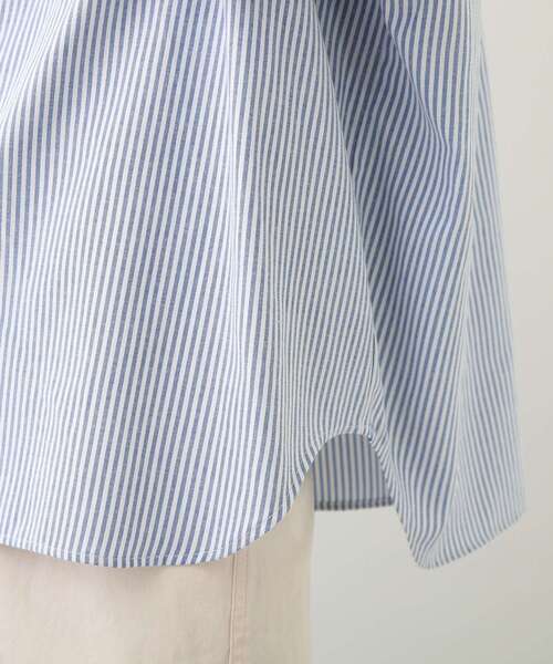 THE SHOP TK (ザ ショップ ティーケー )の「◆スーパービッグシルエットダンガリーシャツ(シャツ/ブラウス・メンズ・サックスブルー/イエロー系その他/グリーン系その他4/ホワイト系/ブルー系2・01/02/03/04)」の12枚目の写真