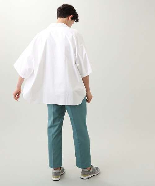 THE SHOP TK (ザ ショップ ティーケー )の「◆スーパービッグシルエットダンガリーシャツ(シャツ/ブラウス・メンズ・サックスブルー/イエロー系その他/グリーン系その他4/ホワイト系/ブルー系2・01/02/03/04)」の18枚目の写真