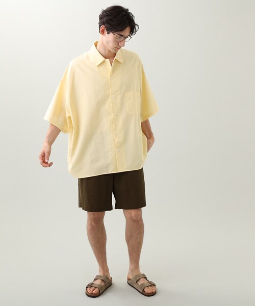 THE SHOP TK (ザ ショップ ティーケー )の「◆スーパービッグシルエットダンガリーシャツ(シャツ/ブラウス・メンズ・サックスブルー/イエロー系その他/グリーン系その他4/ホワイト系/ブルー系2・01/02/03/04)」の8枚目の写真