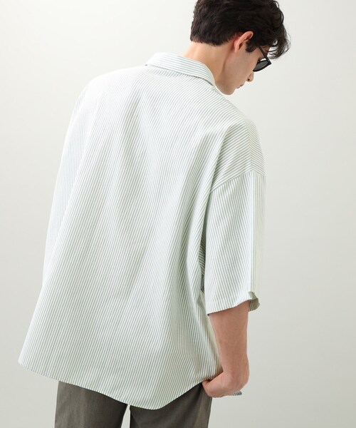 THE SHOP TK (ザ ショップ ティーケー )の「◆スーパービッグシルエットダンガリーシャツ(シャツ/ブラウス・メンズ・サックスブルー/イエロー系その他/グリーン系その他4/ホワイト系/ブルー系2・01/02/03/04)」の15枚目の写真