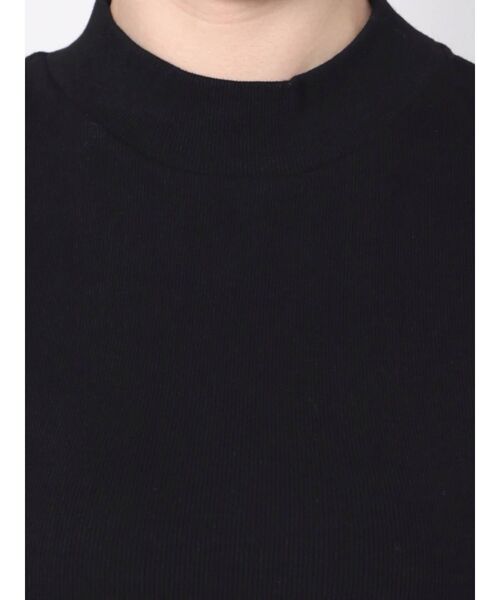 EVRIS（エヴリス）の「ボトルネックノースリトップス（タンクトップ・レディース・ブラック/ホワイト・FREE）」の10枚目の写真