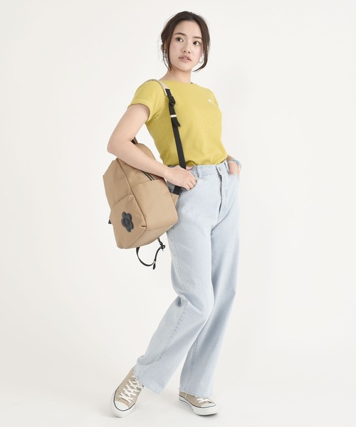 MARY QUANT（マリークワント）の「ポリキャンバスデイジーパッチ リュック（バックパック/リュック・レディース・ブラック/ベージュ・FREE）」の15枚目の写真