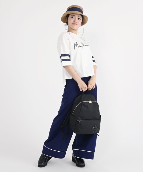 すぐ届く☆MARY QUANT リュック デイジーパッチがポイント◎ 楽天市場】デイジーインザエッジ リュック／マリークワント