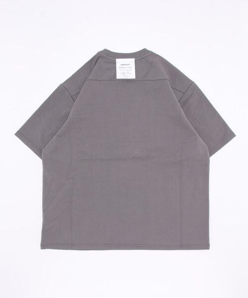 417 EDIFICE（フォーワンセブンエディフィス）の「【CAPSULE-T】 Essential ショートスリーブスウェット（Tシャツ/カットソー・メンズ・ホワイト/チャコールグレー/ブラック/ライトグリーン・SMALL/MEDIUM/LARGE/X-LARGE）」の20枚目の写真