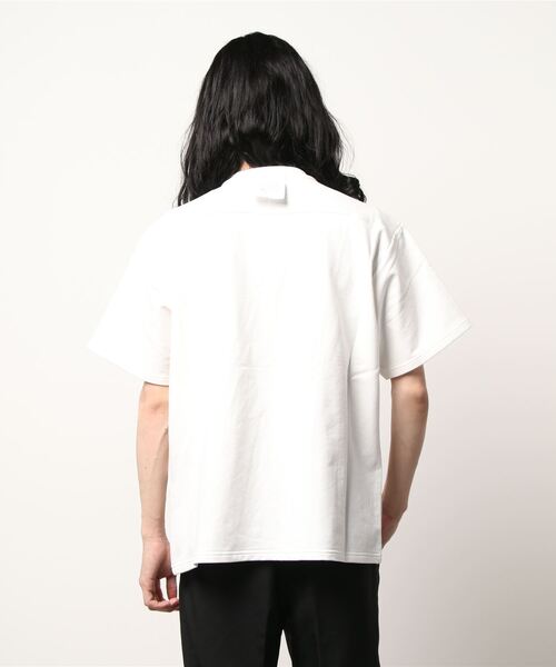 417 EDIFICE（フォーワンセブンエディフィス）の「【CAPSULE-T】 Essential ショートスリーブスウェット（Tシャツ/カットソー・メンズ・ホワイト/チャコールグレー/ブラック/ライトグリーン・SMALL/MEDIUM/LARGE/X-LARGE）」の22枚目の写真