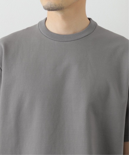 417 EDIFICE（フォーワンセブンエディフィス）の「【CAPSULE-T】 Essential ショートスリーブスウェット（Tシャツ/カットソー・メンズ・ホワイト/チャコールグレー/ブラック/ライトグリーン・SMALL/MEDIUM/LARGE/X-LARGE）」の16枚目の写真