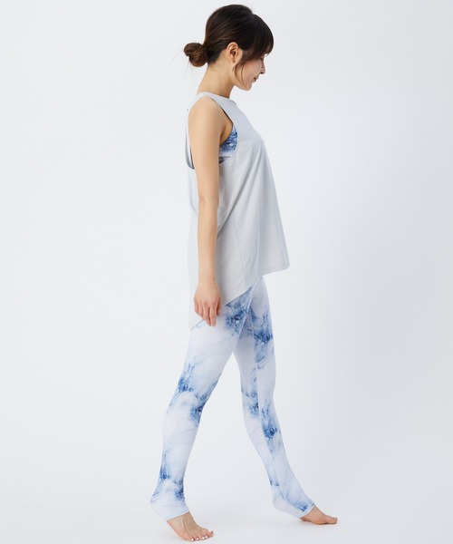 Julier Yoga and Relax(ジュリエヨガアンドリラックス)の「Julier プライムフレックスラッププルオーバー(Tシャツ/カットソー・レディース・ネイビー/ブラウン/ライトグレー・FREE)」の12枚目の写真