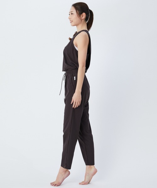 Julier Yoga and Relax(ジュリエヨガアンドリラックス)の「Julier プライムフレックスラッププルオーバー(Tシャツ/カットソー・レディース・ネイビー/ブラウン/ライトグレー・FREE)」の10枚目の写真