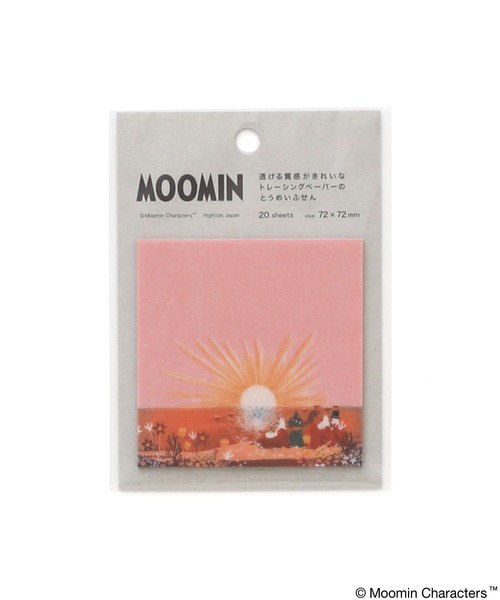 MOOMIN - ゆか様　ムーミン手帳　ご確認用❗ MOOMIN ムーミン とうめいふせん 付箋 クリア（手帳/メモ帳