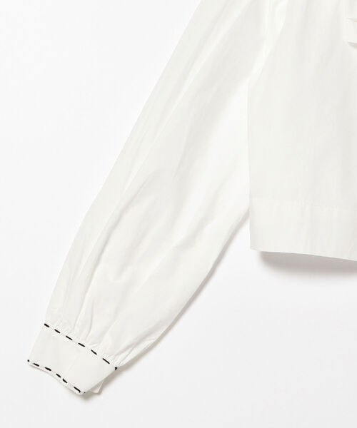 Sister Jane（シスタージェーン）の「sister jane / Breezy Bow Blouse（シャツ/ブラウス・レディース・オフホワイト・SMALL）」の4枚目の写真