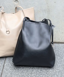 HONEYSUCKLE ROSE | 【HONEYSUCKLE ROSE】フェイクレザートートバッグ【A4対応】(トートバッグ)