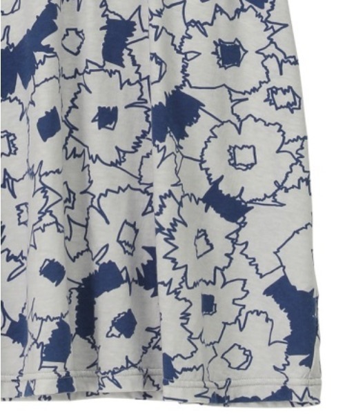 Plantation(プランテーション)の「ラインフラワーPT/カットソートップス / (O)(Tシャツ/カットソー・レディース・ブルー/イエロー・M size)」の7枚目の写真