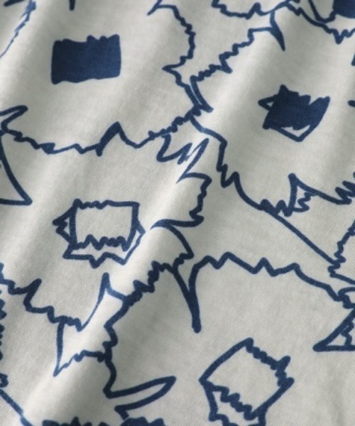 Plantation(プランテーション)の「ラインフラワーPT/カットソートップス / (O)(Tシャツ/カットソー・レディース・ブルー/イエロー・M size)」の8枚目の写真
