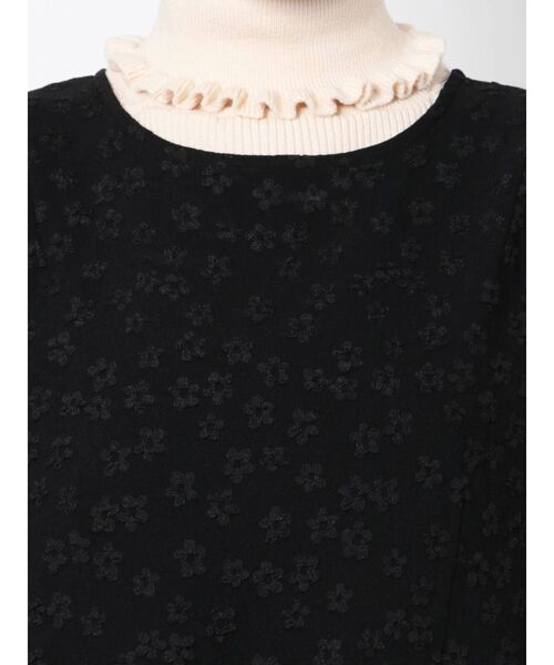 merry jenny（メリージェニー）の「おはなジャガードジャンパーワンピース（ワンピース・レディース・ブラック/ベージュ・FREE）」の18枚目の写真