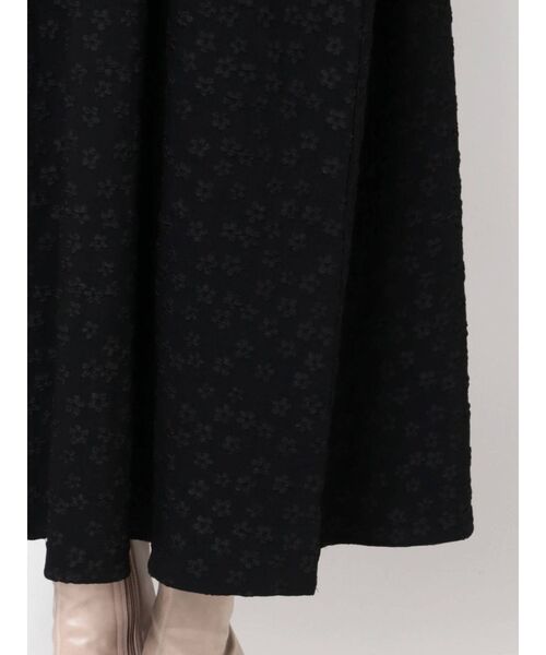 merry jenny（メリージェニー）の「おはなジャガードジャンパーワンピース（ワンピース・レディース・ブラック/ベージュ・FREE）」の21枚目の写真