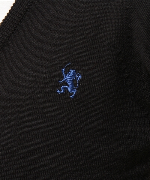 GIORDANO（ジョルダーノ）の「[GIORDANO]ライオン刺繍カーディガン（カーディガン/ボレロ・レディース・ブラック/グレー/ネイビー/レッド・FREE）」の14枚目の写真