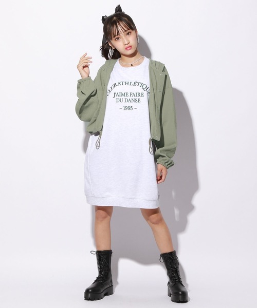 repipi armario（レピピ アルマリオ）の「ビンテージカコウショートパーカー（パーカー・キッズ・モカ/カーキ/ブラック/ホワイト系その他・SMALL/MEDIUM/LARGE）」の16枚目の写真