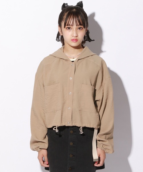 repipi armario（レピピ アルマリオ）の「ビンテージカコウショートパーカー（パーカー・キッズ・モカ/カーキ/ブラック/ホワイト系その他・SMALL/MEDIUM/LARGE）」の14枚目の写真