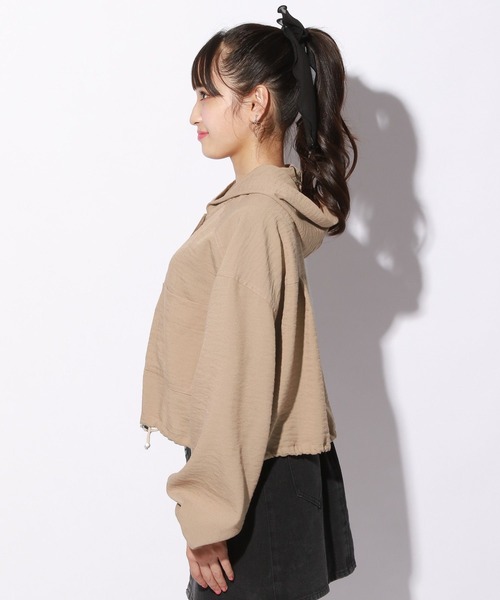 repipi armario（レピピ アルマリオ）の「ビンテージカコウショートパーカー（パーカー・キッズ・モカ/カーキ/ブラック/ホワイト系その他・SMALL/MEDIUM/LARGE）」の12枚目の写真