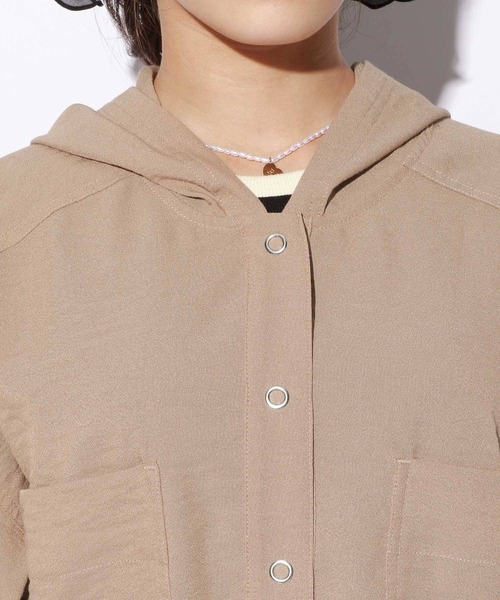 repipi armario（レピピ アルマリオ）の「ビンテージカコウショートパーカー（パーカー・キッズ・モカ/カーキ/ブラック/ホワイト系その他・SMALL/MEDIUM/LARGE）」の11枚目の写真