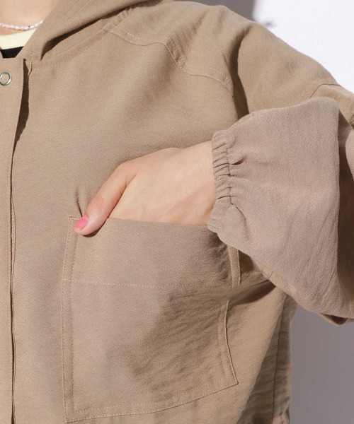 repipi armario（レピピ アルマリオ）の「ビンテージカコウショートパーカー（パーカー・キッズ・モカ/カーキ/ブラック/ホワイト系その他・SMALL/MEDIUM/LARGE）」の18枚目の写真