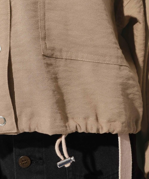 repipi armario（レピピ アルマリオ）の「ビンテージカコウショートパーカー（パーカー・キッズ・モカ/カーキ/ブラック/ホワイト系その他・SMALL/MEDIUM/LARGE）」の8枚目の写真