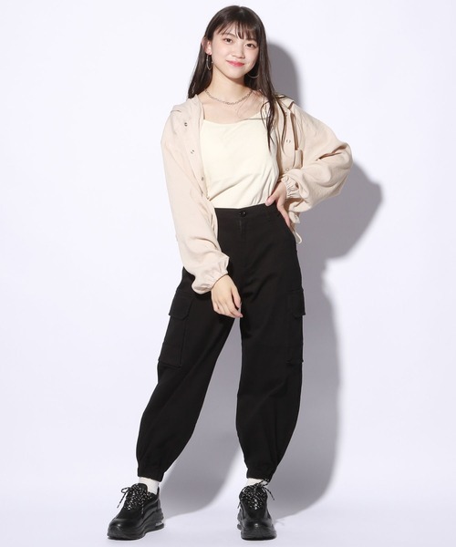 repipi armario（レピピ アルマリオ）の「ビンテージカコウショートパーカー（パーカー・キッズ・モカ/カーキ/ブラック/ホワイト系その他・SMALL/MEDIUM/LARGE）」の20枚目の写真