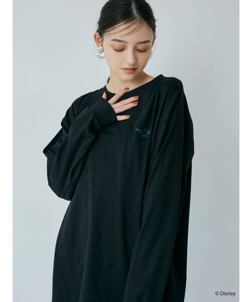 Disney（ディズニー）の「【アラジン】MURUAユニセックスロンT（Tシャツ/カットソー・レディース・ホワイト/ブラック・FREE）」の7枚目の写真