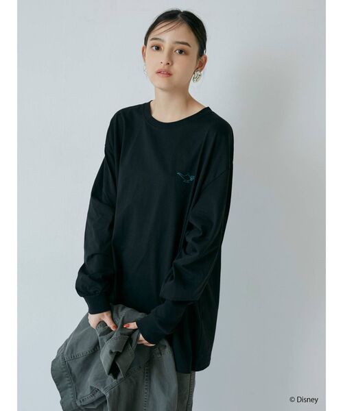 Disney（ディズニー）の「【アラジン】MURUAユニセックスロンT（Tシャツ/カットソー・レディース・ホワイト/ブラック・FREE）」の8枚目の写真