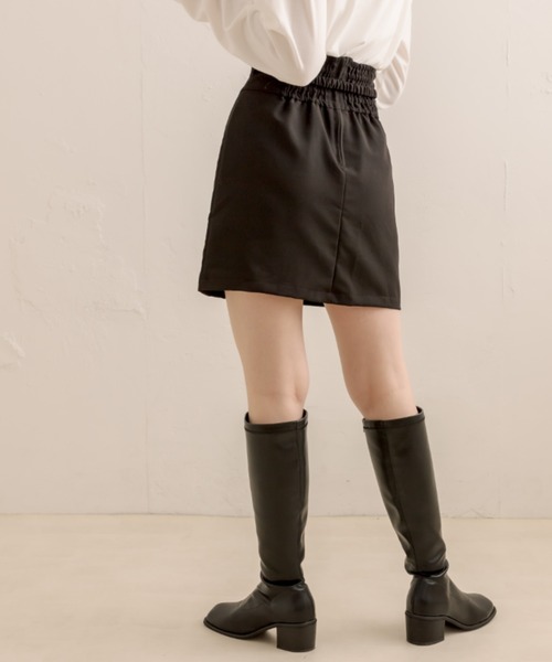 OLIVE des OLIVE（オリーブデオリーブ）の「【WEB限定カラー有】ビットベルト付きタイトミニスカート（スカート・レディース・ブラウン/ダークブラウン/グレー/スミクロ/ブラック・FREE）」の16枚目の写真