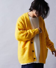 FREAK'S STORE | WEB限定 ビッグシルエット モヘヤタッチ シャギーニット ルーズカーディガン/セーター(カーディガン/ボレロ)