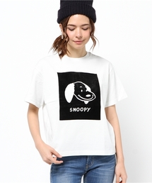 ROSE BUD | (PEANUTS X ROSE BUD) LCTT-15164 FLOCK PRINT LCTT-15164 FLOCK PRINT C/N S/S-T(Tシャツ/カットソー)