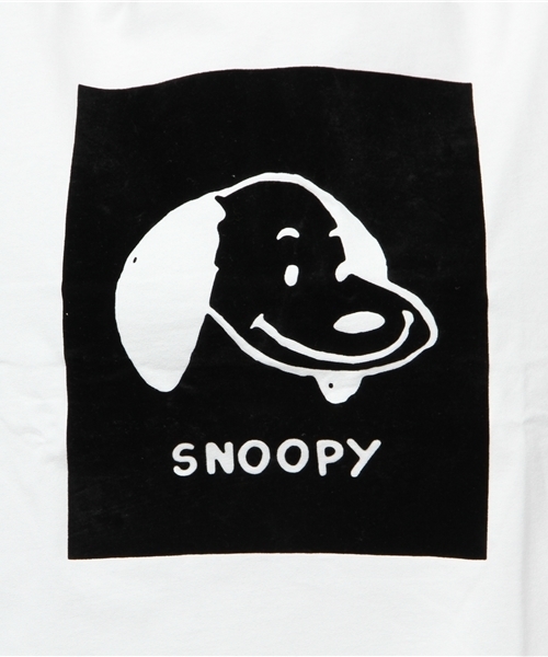 ROSE BUD（ローズバッド）の「(PEANUTS X ROSE BUD) LCTT-15164 FLOCK PRINT LCTT-15164 FLOCK PRINT C/N S/S-T（Tシャツ/カットソー・レディース・ホワイト/ブルー・ONE SIZE）」の7枚目の写真