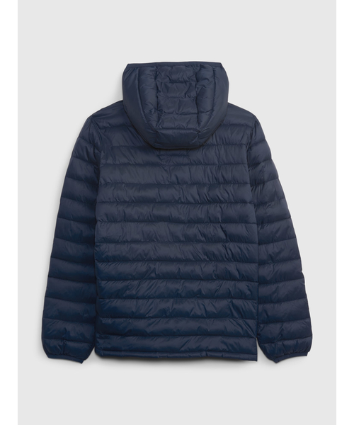 GAP(ギャップ)の「リサイクル素材100% 軽量パファージャケット (キッズ)(ダウンジャケット/コート・キッズ・ブラウン/ネイビー/ブラック/カーキ・XS/S/M/XXL/L/XL)」の6枚目の写真