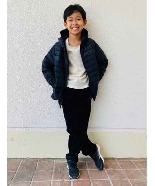 GAP(ギャップ)の「リサイクル素材100% 軽量パファージャケット (キッズ)(ダウンジャケット/コート・キッズ・ブラウン/ネイビー/ブラック/カーキ・XS/S/M/XXL/L/XL)」の10枚目の写真
