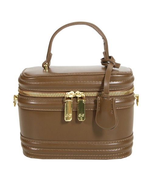 Julia Boutique（ジュリアブティック）の「2WAYバニティバッグ/22575（ハンドバッグ・レディース・ブラック/ブラウン・ONE）」の21枚目の写真