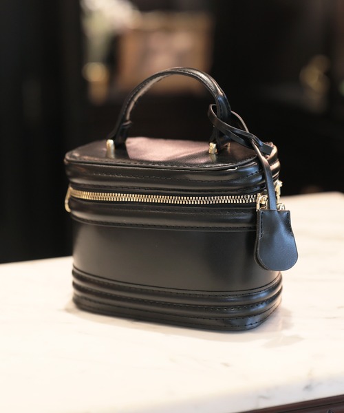 Julia Boutique（ジュリアブティック）の「2WAYバニティバッグ/22575（ハンドバッグ・レディース・ブラック/ブラウン・ONE）」の22枚目の写真