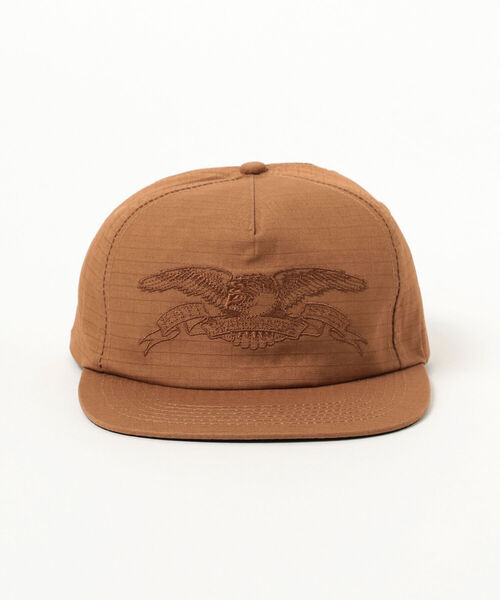 ANTI HERO（アンタイヒーロー）の「ANTI HERO / BASIC EAGLE SNAPBACK CAP（キャップ・メンズ・ブラウン・ONE SIZE）」の3枚目の写真