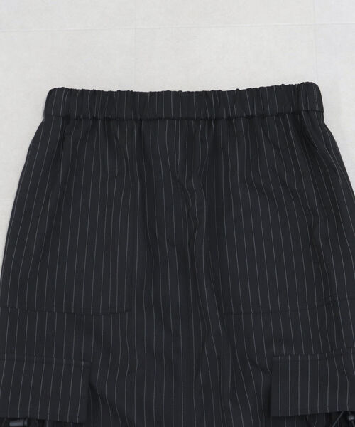 onulsoha（オヌルソハ）の「ストライプカーゴロングスカート（スカート・レディース・ベージュ系その他/ブラック系その他・38）」の21枚目の写真