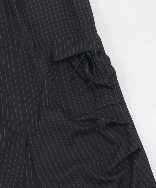 onulsoha（オヌルソハ）の「ストライプカーゴロングスカート（スカート・レディース・ベージュ系その他/ブラック系その他・38）」の22枚目の写真