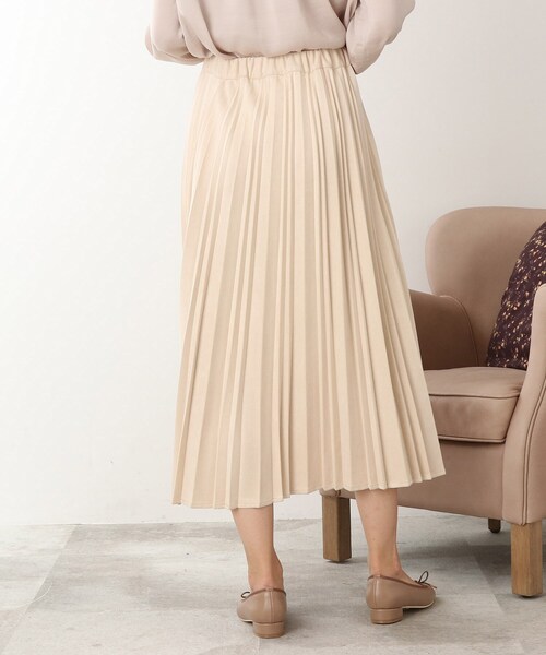 DRESKIP（ドレスキップ）の「◆ランダムプリーツスカート（スカート・レディース・オフホワイト/サンドベージュ/マスタード・02/03/04）」の8枚目の写真