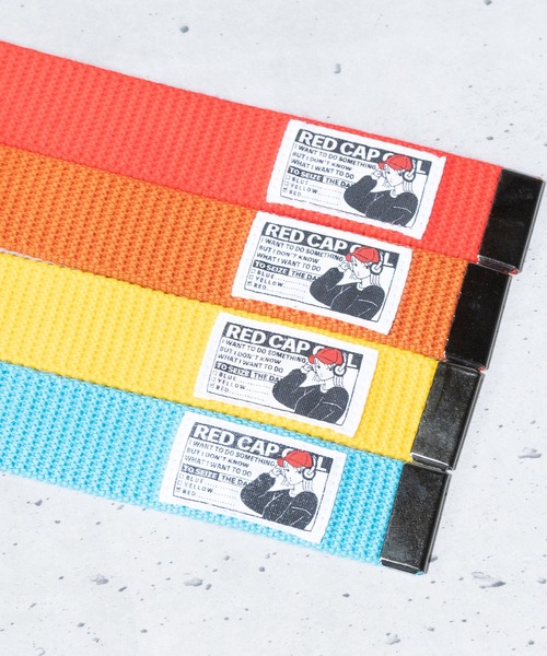 a-r】〔Red Cap Girl/レッドキャップガール〕ロゴデザインタグ ロング