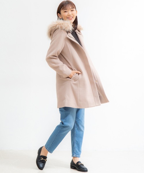 Honeys（ハニーズ）の「ビット付ローファー（ローファー・レディース・ブラック系その他/ブラック/ダークブラウン/アイボリー・L/LL/M/S）」の11枚目の写真