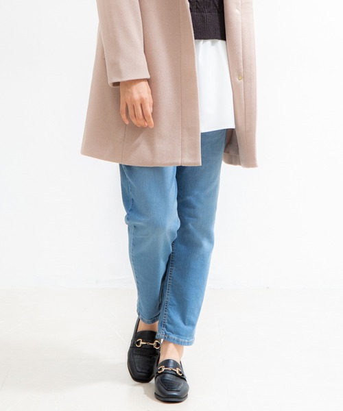 Honeys（ハニーズ）の「ビット付ローファー（ローファー・レディース・ブラック系その他/ブラック/ダークブラウン/アイボリー・L/LL/M/S）」の5枚目の写真