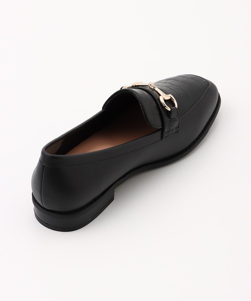 Honeys（ハニーズ）の「ビット付ローファー（ローファー・レディース・ブラック系その他/ブラック/ダークブラウン/アイボリー・L/LL/M/S）」の21枚目の写真