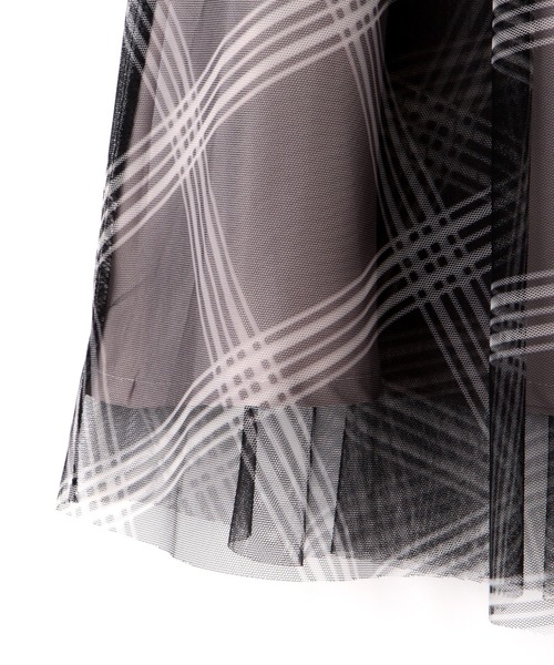 PROPORTION BODY DRESSING（プロポーションボディドレッシング）の「【美人百花11月号タイアップ 休井美郷さん着用商品】＜Ｅ＞アソートチュールスカート / 1212227001（スカート・レディース・ブラック系その他/ホワイト系その他・SMALL/MEDIUM）」の17枚目の写真