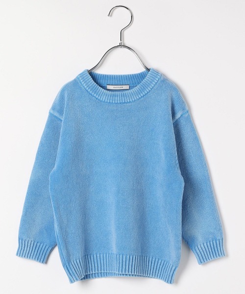 BAYFLOW(ベイフロー)の「【お家で洗える】アラエルモールニット(KIDS)(ニット/セーター・キッズ・ホワイト/イエロー/ブルー/ピンク/ブラウン/パープル・110cm/120cm/130cm/140cm)」の22枚目の写真