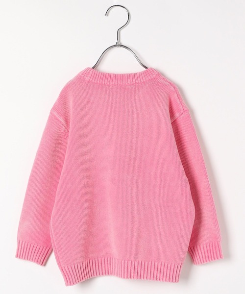 BAYFLOW(ベイフロー)の「【お家で洗える】アラエルモールニット(KIDS)(ニット/セーター・キッズ・ホワイト/イエロー/ブルー/ピンク/ブラウン/パープル・110cm/120cm/130cm/140cm)」の15枚目の写真