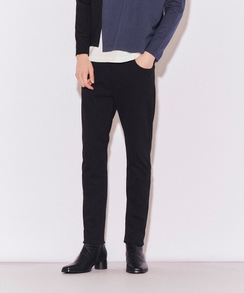 tk.TAKEO KIKUCHI（ティーケータケオキクチ）の「◆スーパーストレッチ スキニーパンツ（その他パンツ・メンズ・サンドベージュ/ブラック系3/ネイビー系3/ブラック・02/01/04/03）」の2枚目の写真
